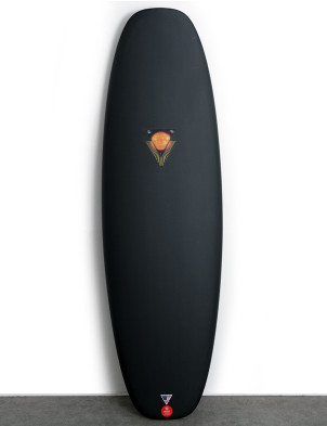 Dark Arts x Tomo Evo Remastered Surfboard 5ft 9 Futures - Black