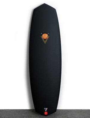 Dark Arts x Tomo Vader 2.0 Surfboard 5ft 9 Futures - Black