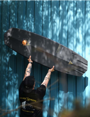 Dark Arts x Tomo Vader 2.0 Surfboard 6ft 0 Futures - Black