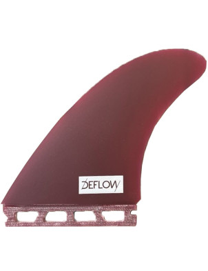 Deflow Futures Duette Twin Fins Medium - Burgundy