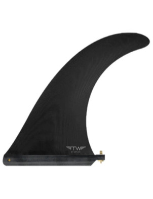 Deflow X Tyler Warren Tapered Rake Longboard Fin 9 0 - Black   