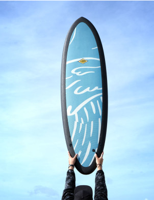 Almond R Series Pleasant Pheasant Surfboard 6ft 4 Futures 2 + 1 - Owen Wave