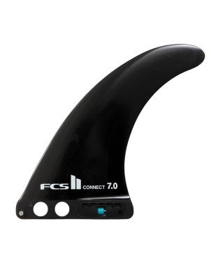 FCS II Connect GF 7.0 Longboard Fin - Black