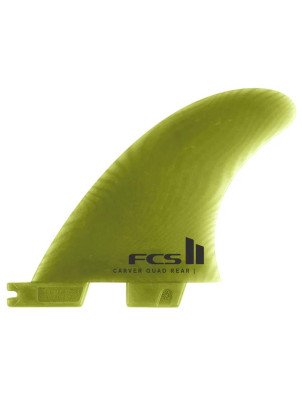 FCS II Carver Neo Glass Quad Rear Fins Medium - Eucalyptus