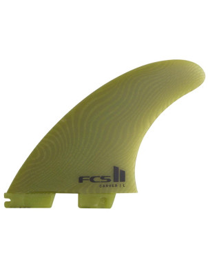 FCS II Carver Neo Glass Tri-Quad Fins Large - Eucalyptus