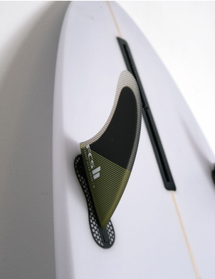 FCS II Carver PC Quad Rear Fins Medium - Eucalyptus