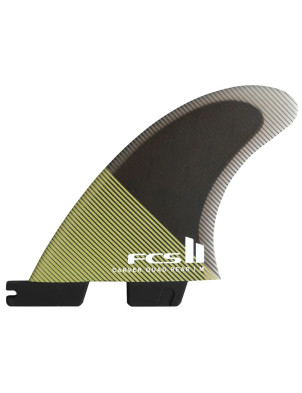 FCS II Carver PC Quad Rear Fins Medium - Eucalyptus