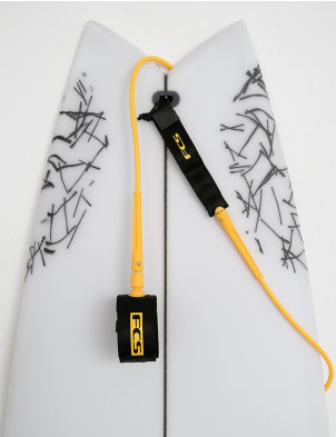 FCS All Round Essential surfboard leash 6ft - Mango