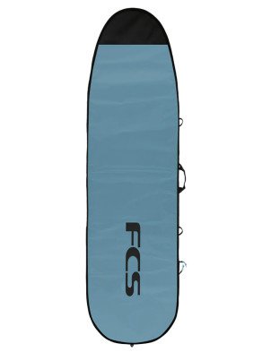 FCS Classic Funboard Surfboard Bag 5mm 7ft 6 - Steel Blue/White