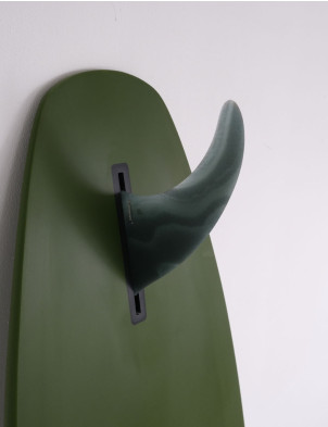 FCS II Connect Neo Glass Eco 9.0 Longboard Fin - Iceberg Green