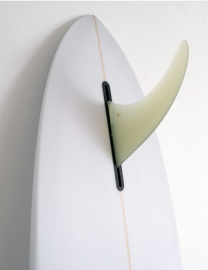 FCS II Flow II PG 8.5 Longboard Fin - Clear