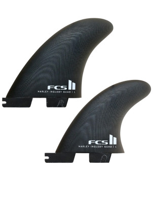 FCS II Harley Ingleby PG Quad Fins Large - Smoke