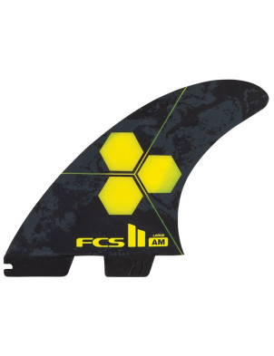 FCS II AM PC Aircore Tri Fins Large - Yellow