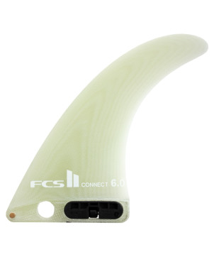 FCS II Connect PG 6.0 Longboard Fin - Clear