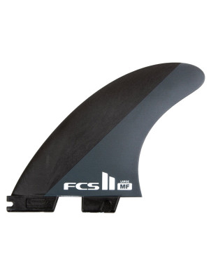 FCS II MF Neo Carbon Tri Fins Large - Black/Grey