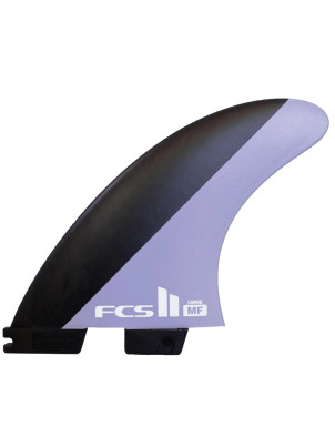 FCS II Mick Fanning MF PC Tri Fins Medium - Charcoal/Lavender