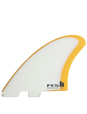 FCS II Modern Keel PG Twin Fins X Large - Mango/White