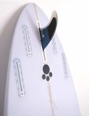 FCS II Performer PC Longboard Fin Large 4.75" - Tranquil Blue