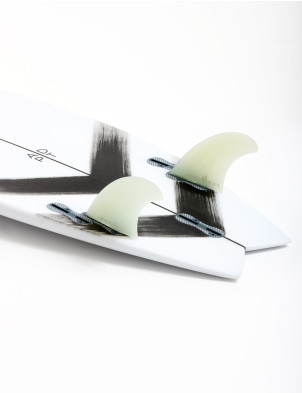 FCS II Power Twin PG twin fins X Large - Clear