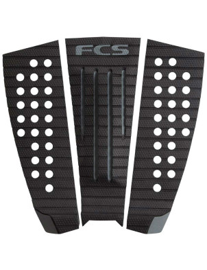 FCS Julian Tread-Lite Surfboard Tail Pad - Black/Charcoal