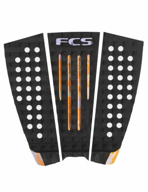 FCS Julian Wilson Surfboard Tail Pad - Black/Multi Camo