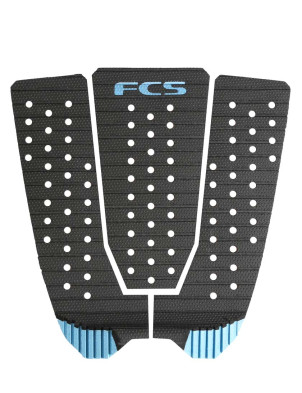 FCS Kolohe Tread-Lite Surfboard Tail Pad - Black/Tranquil Blue