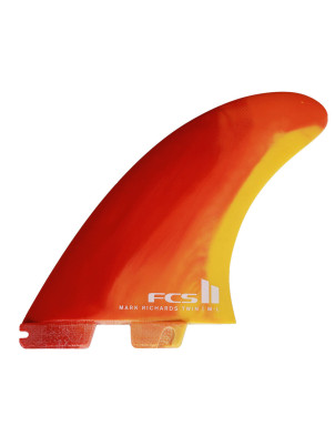 FCS II MR PC Twin + Stabilizer Fins X Large - Sunset Swirl