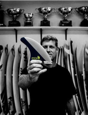 FCS II MF PG Tri Fins Large - Black/Acid