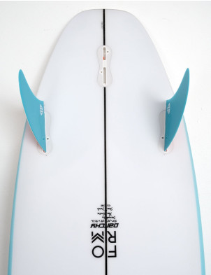 FCS II MR Freeride PG Twin Fins X Large - Blue/Red/White 