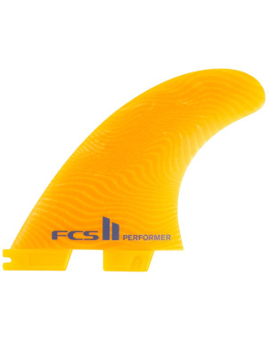 FCS II Performer Neo Glass Eco Tri Fins Medium - Mango
