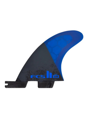 FCS II AM PC Quad Rear Fins Medium - Cobalt