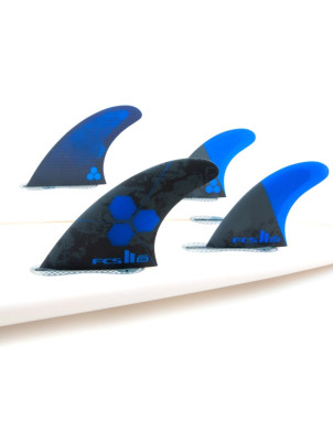 FCS II AM PC Quad Rear Fins Medium - Cobalt