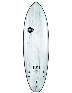 Softech Eric Geiselman Flash soft surfboard 6ft 0 FCS II - White Marble