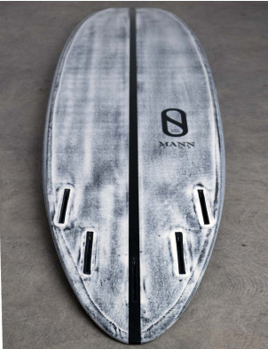 Firewire Volcanic Boss Up surfboard 6ft 10 Futures - White
