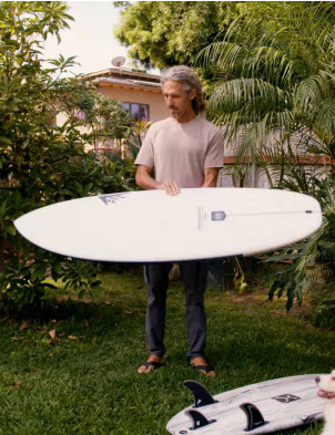 Firewire MachadoCado Surfboard 5ft 5 Futures - White