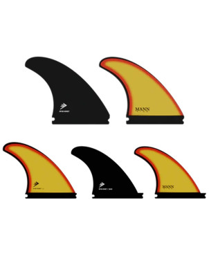 Firewire Spun Honey Futures Tri/Quad Fins Medium - Black