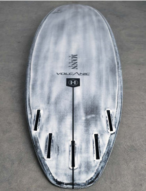 Firewire Volcanic Dominator 2.0 surfboard 5ft 10 Futures - Grey