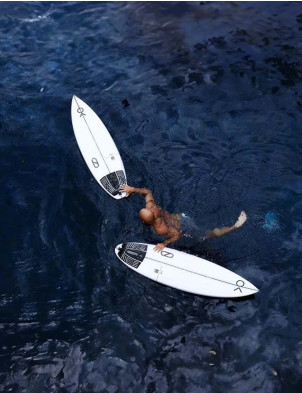 Slater Designs Ibolic FRK Surfboard 6ft 0 Futures - White