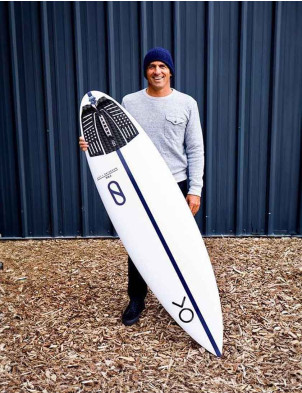 Slater Designs Ibolic FRK Surfboard 5ft 11 Futures - White