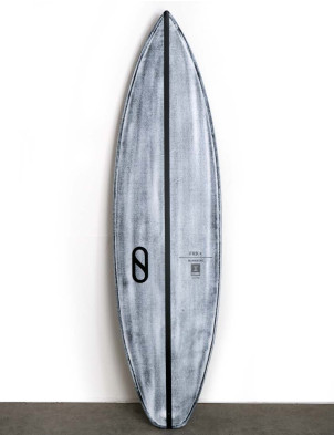Slater Designs Volcanic FRK + Surfboard 5ft 9 Futures - Grey