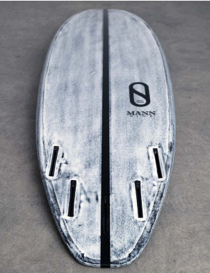Slater Designs Volcanic FRK + Surfboard 5ft 11 Futures - Grey