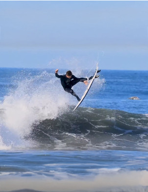 Firewire Helium Groove surfboard 5ft 4 Futures 2026 - White