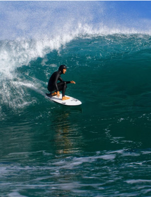 Firewire Helium Seaside surfboard 5ft 6 Futures 2026 - White
