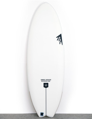 Firewire Helium Sweet Potato surfboard 6ft 0 Futures - Limited Edition White Rail