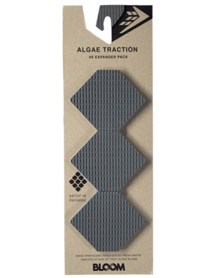 Firewire Hex Expander Surfboard Traction Pad - Grey/Black