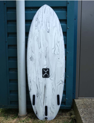 Firewire Machadocado Surfboard 5ft 8 Futures - Grey Swirl