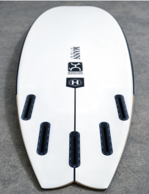 Firewire Helium Mashup Surfboard 5ft 8 Futures - White