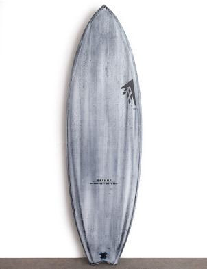Firewire Volcanic Mashup surfboard 6ft 4 Futures - Grey