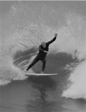 Firewire Ibolic 2.0 Mindcraft Surfboard 6ft 1 Futures - White