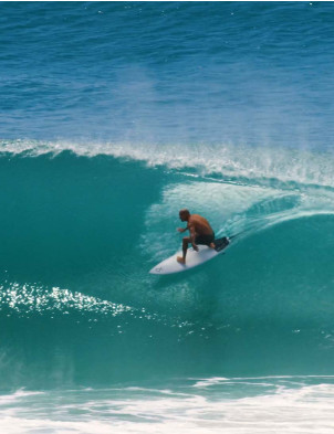 Firewire Ibolic 2.0 Spaceship Surfboard 6ft 0 Futures - White
